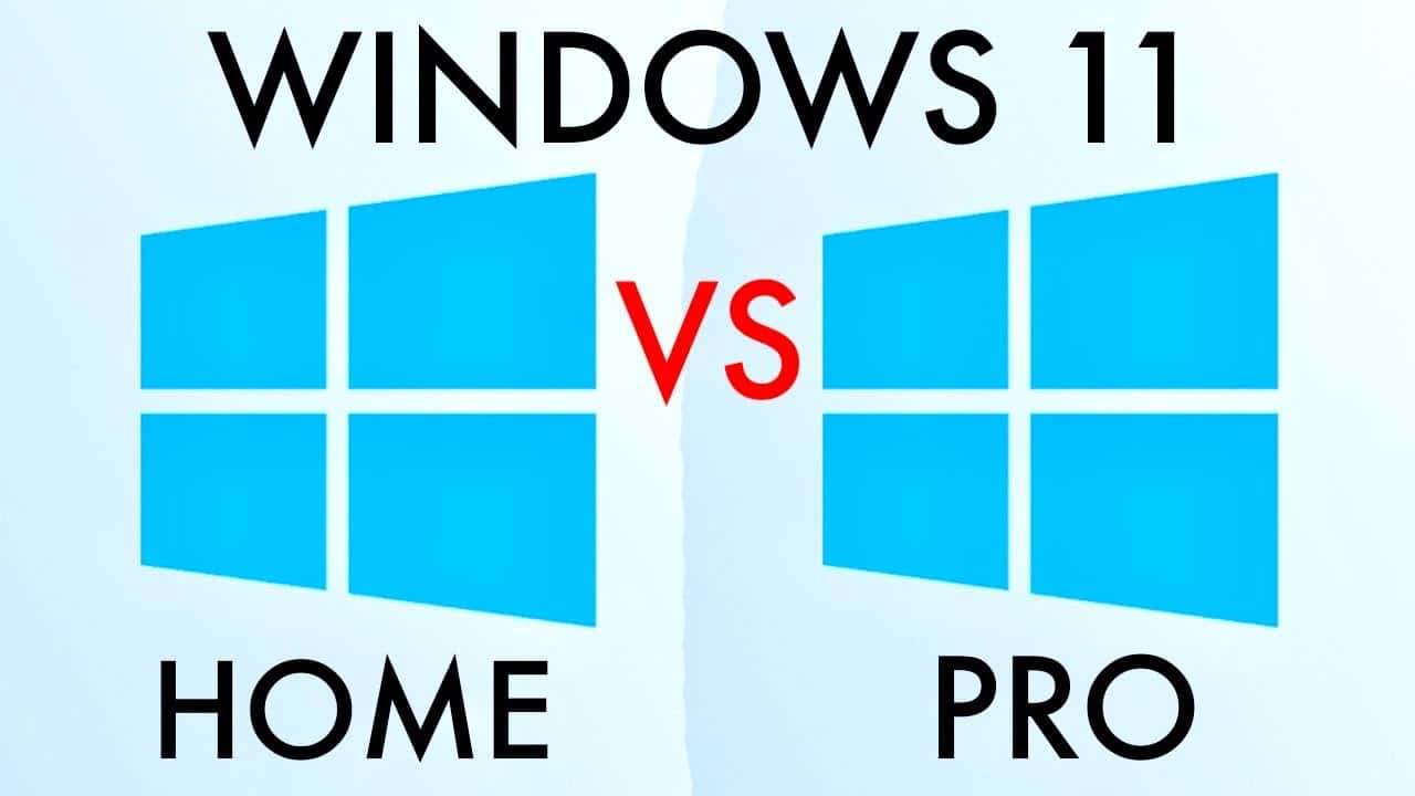  Windows 11 Home против Windows 11 Pro